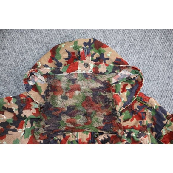 Vintage Swiss Army M70 Alpenflage Jacket & Overalls Set 46-76 Camouflage - Picture 11 of 16